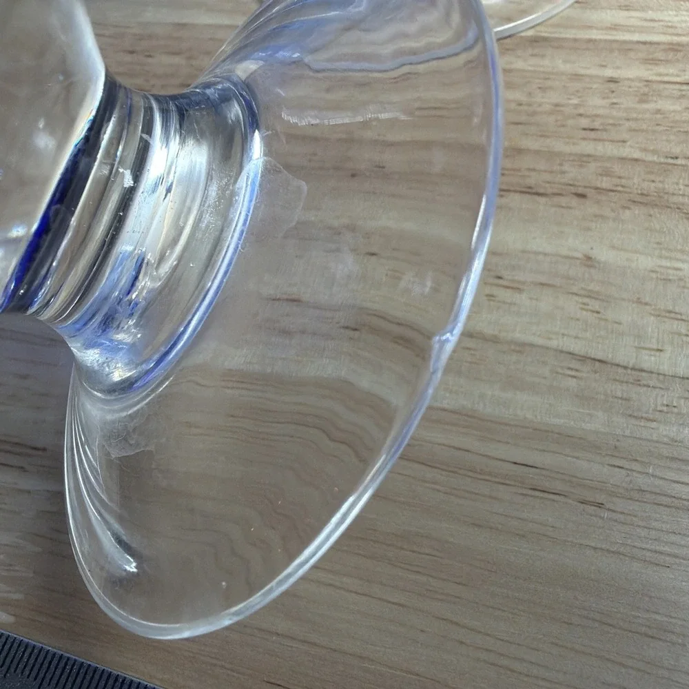Dansk Genna Azure Blue Iced Tea Glasses Set Of 6 Modern Stemware